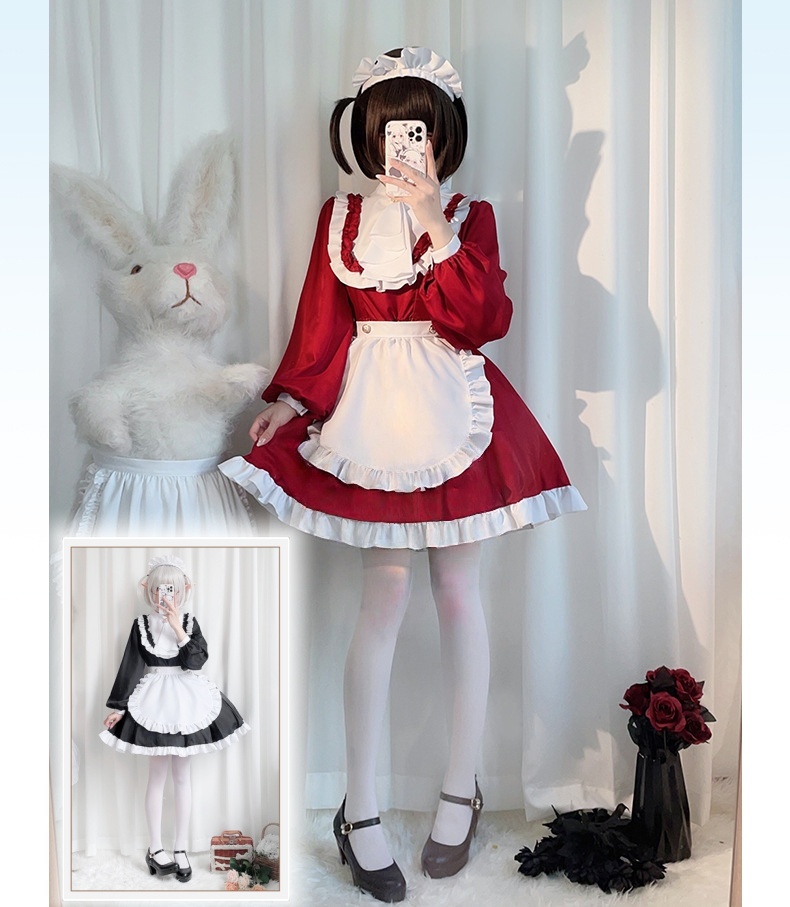 Anime Cosplay Maid - Japanischer Stil Y2K Jirai Kei Katze