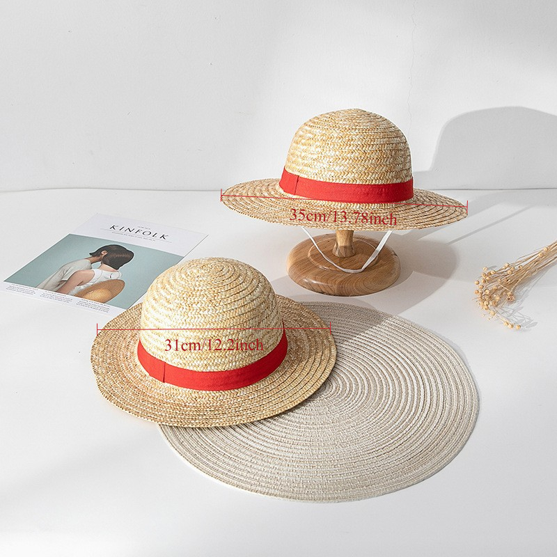 One Piece Straw Hat - Strohhut Anime Cosplay Prop Luffy Cap