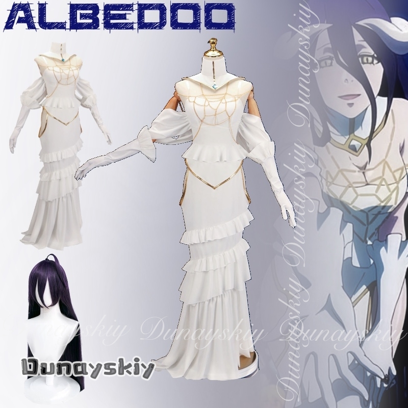 Anime Cosplay Albedo - {Dunayskiy States}Anime Albedo Cosplay Kostüm Eng