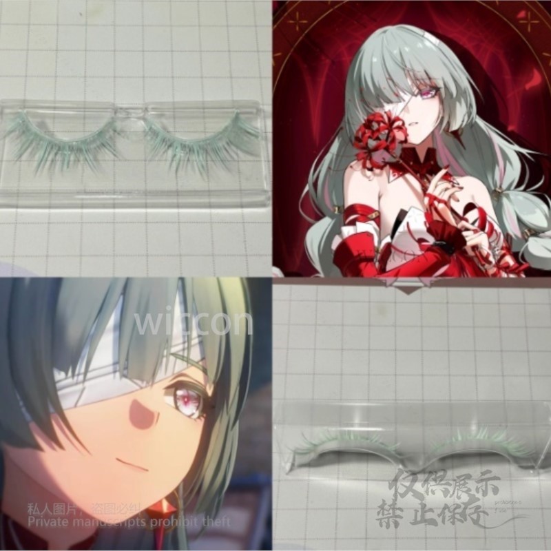 Anime Cosplay Roleplay - Anime Phrolova Cosplay Perücke Grün Rosa