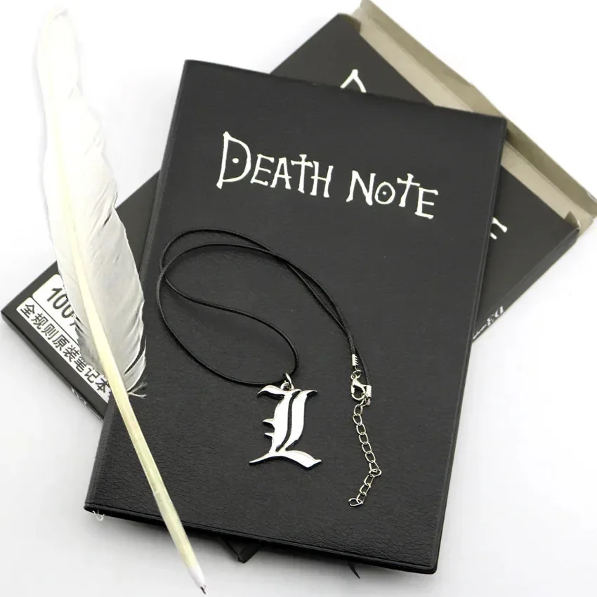 Death Note Replica - A5 Anime Death Note Notizbuch-Set Leder-Journal
