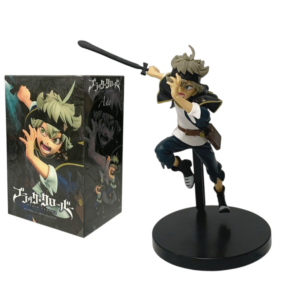 Black Clover Grimoire - 16cm Black Clover Anime Figur Asta