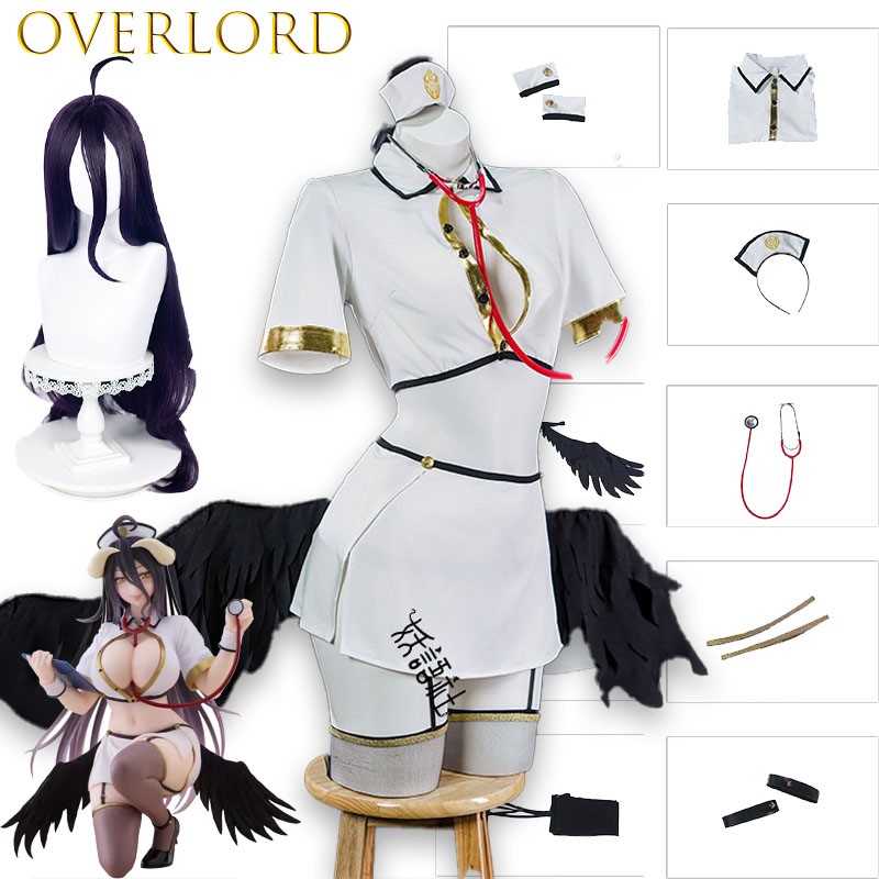Anime Cosplay Albedo - OVERLORD Albedo Krankenschwester Cosplay Kostüm Anime