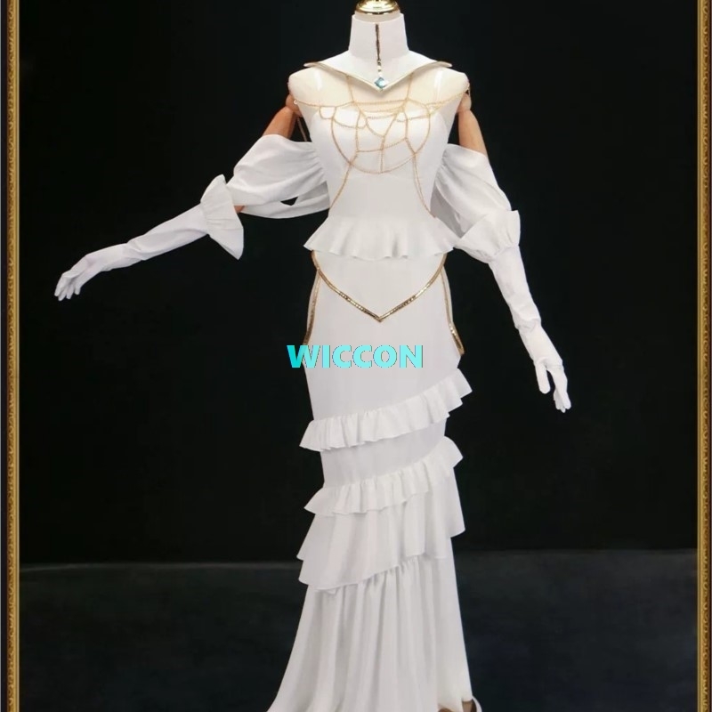 Anime Cosplay Albedo - AUF LAGER Albedo Kostüm Perücke Damen