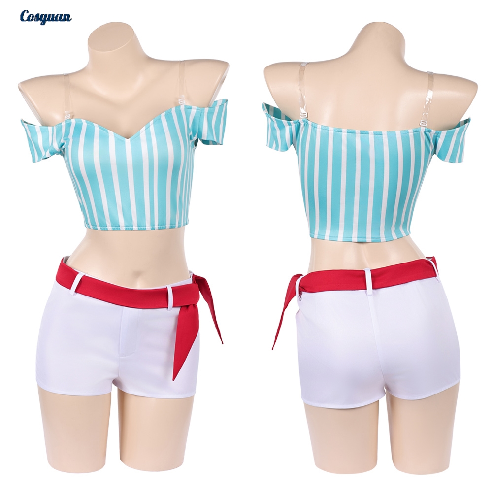 Anime Cosplay Outfits Female - Anime Piraten Cosplay Nami Top und