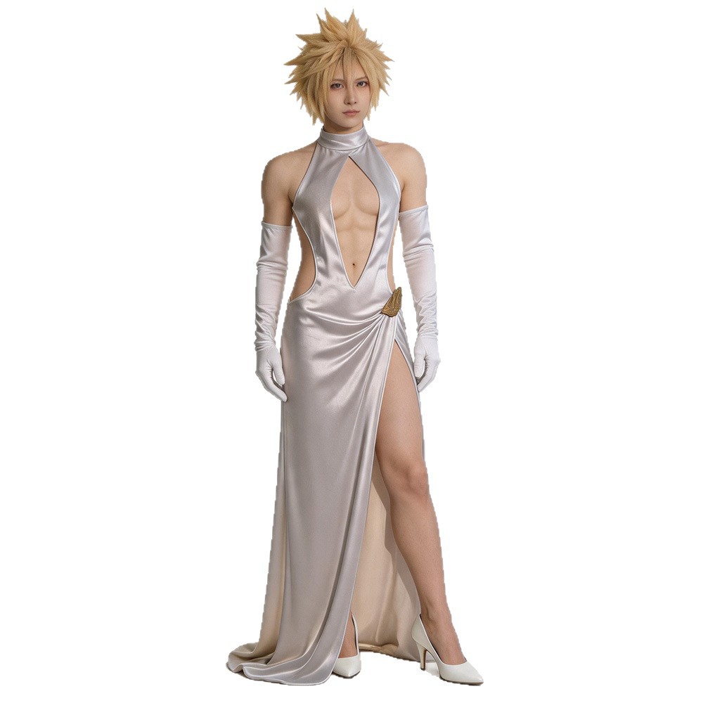 FF7 Cloud Strife Cosplay Fanta – Anime Cosplay Outfits Female Bewertung und Preis
