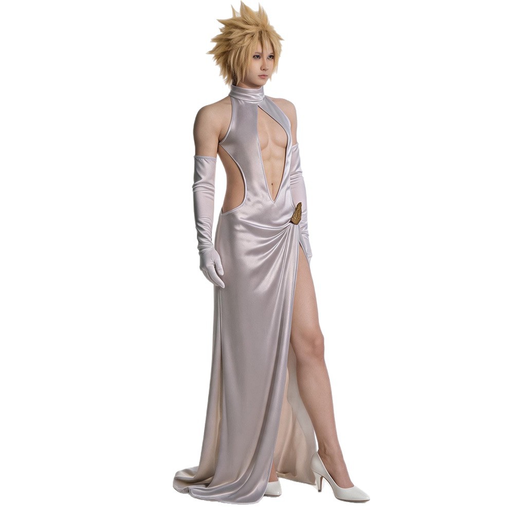 FF7 Cloud Strife Cosplay Fanta – Anime Cosplay Outfits Female Bewertung und Preis