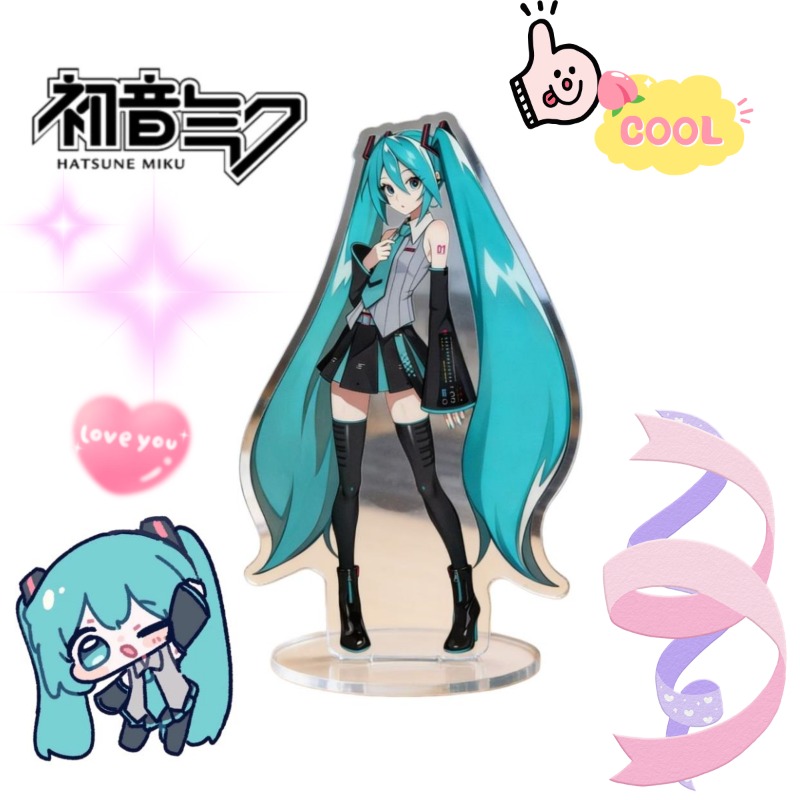 Hatsune Miku 10cm Acryl-Stände – Anime Cosplay Roleplay Bewertung und Preis