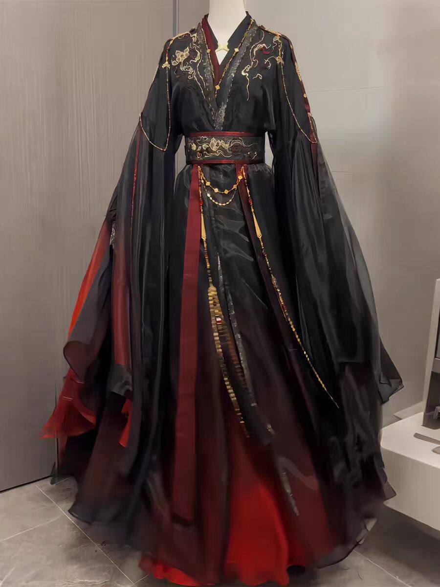 Unisex Antike Chinesische Xian – Cosplay Anime Black Bewertung und Preis