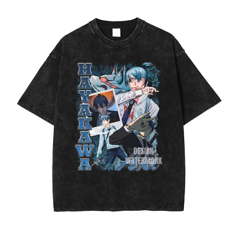 Bandai Anime Denji T-Shirt Vin – Anime Cosplay Chainsaw Man Bewertung und Preis