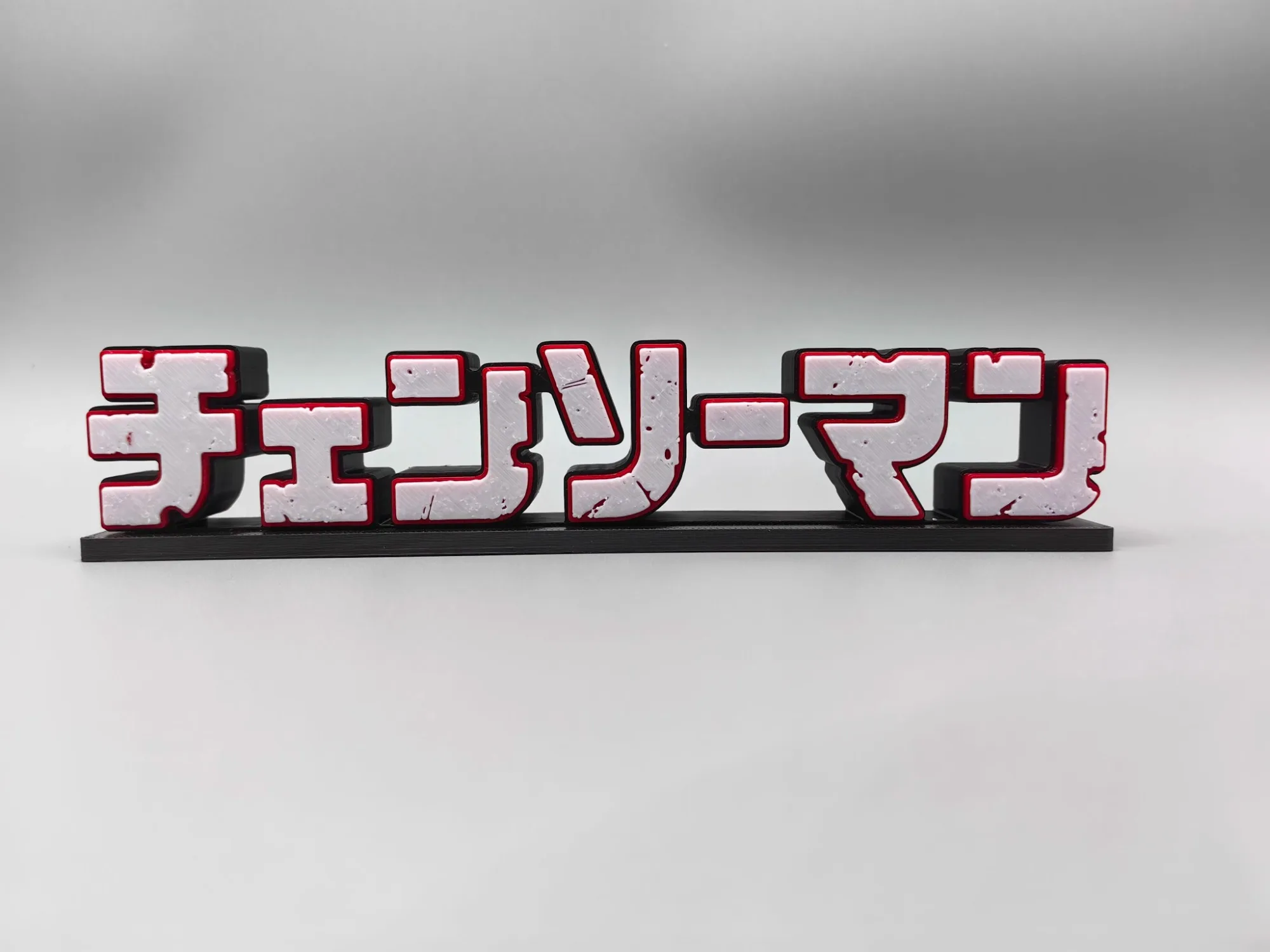 Anime Kettensäge Mann 3D Logo  – Anime Cosplay Chainsaw Man Bewertung und Preis