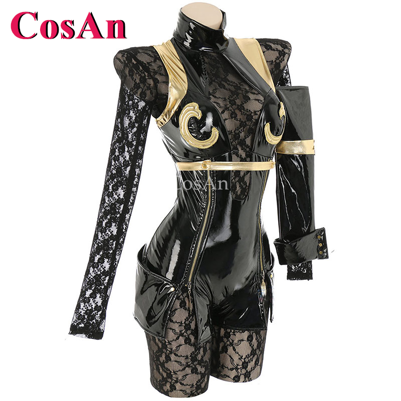 CosAn Hot Anime Game Operator  – Cosplay Anime Black Bewertung und Preis