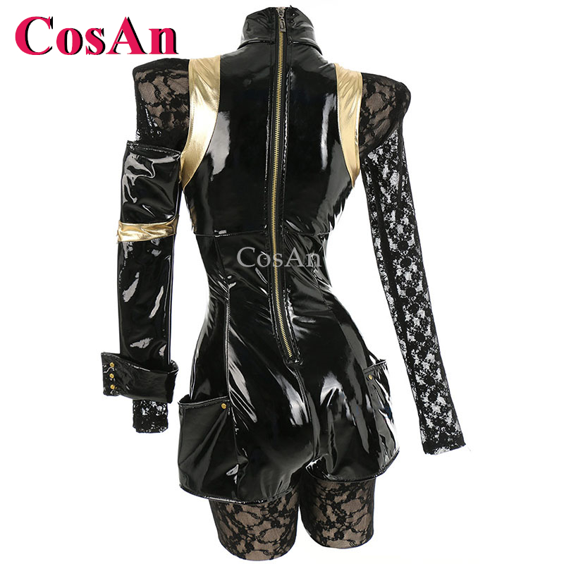 CosAn Hot Anime Game Operator  – Cosplay Anime Black Bewertung und Preis