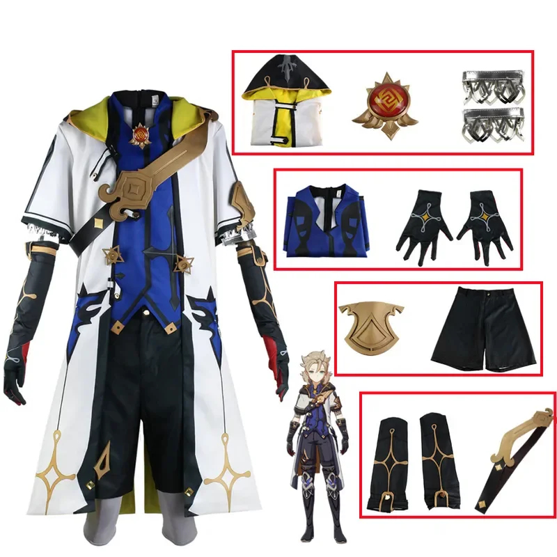 2026 Genshin Impact Kostüm Alb – Anime Cosplay Albedo Bewertung und Preis