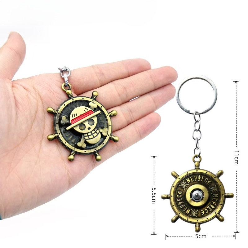 Drehbarer Schlüsselanhänger, L – One Piece Straw Hat Bewertung und Preis