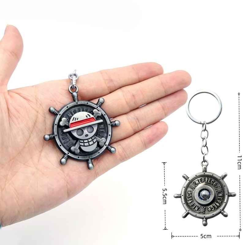 Drehbarer Schlüsselanhänger, L – One Piece Straw Hat Bewertung und Preis