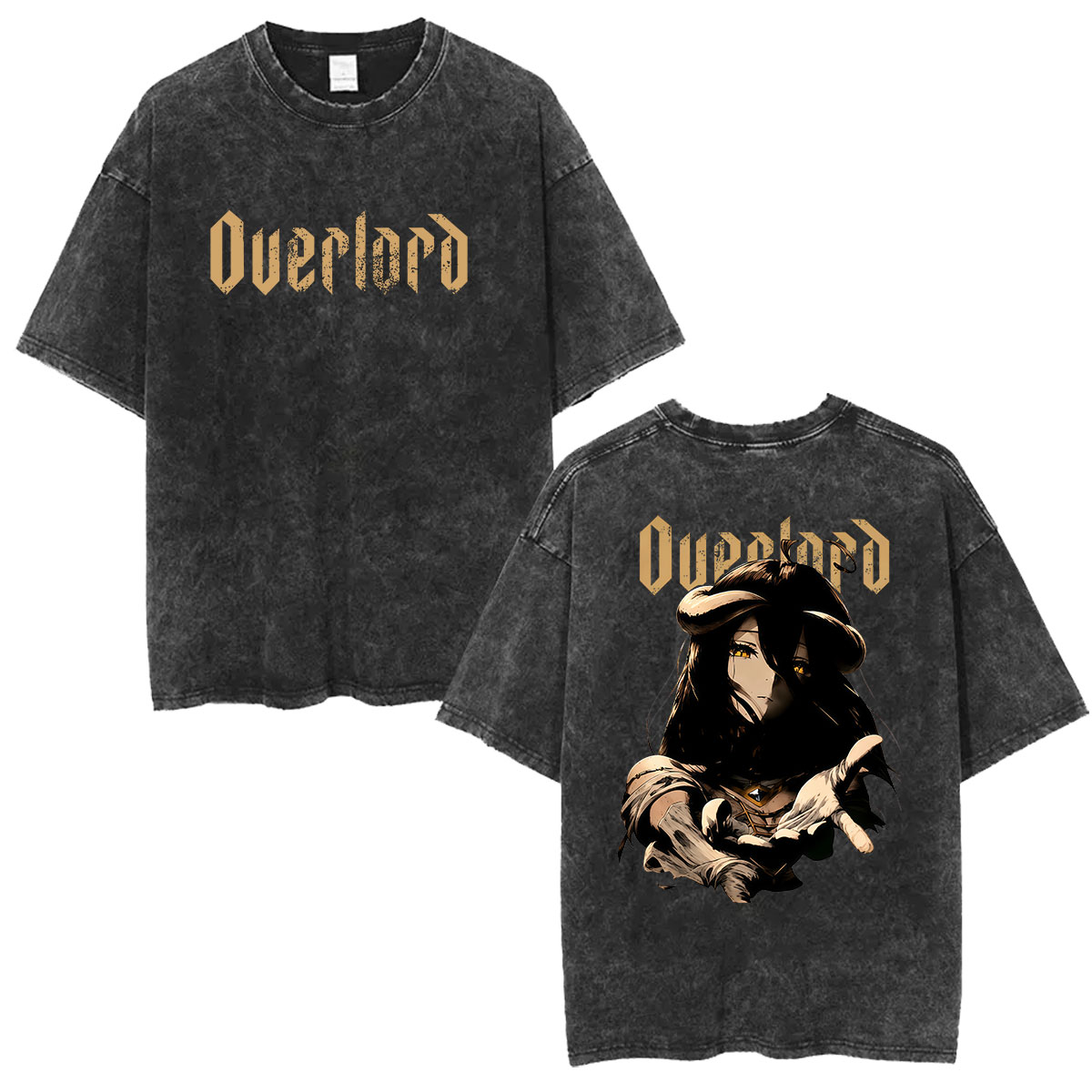 Vintage Washed Anime Overlord  – Anime Cosplay Albedo Bewertung und Preis