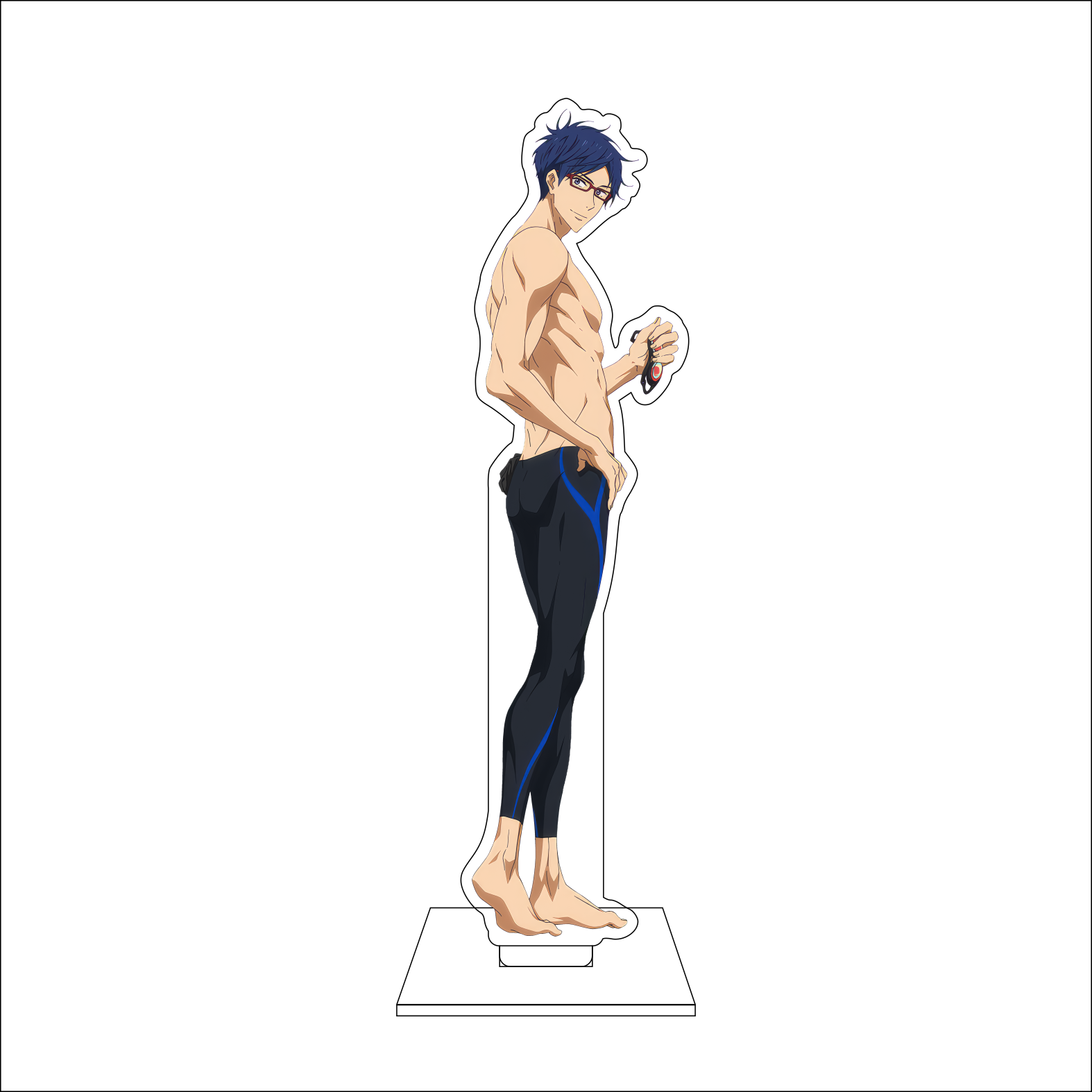16CM Anime Free! Cosplay Acryl – Anime Cosplay Roleplay Bewertung und Preis