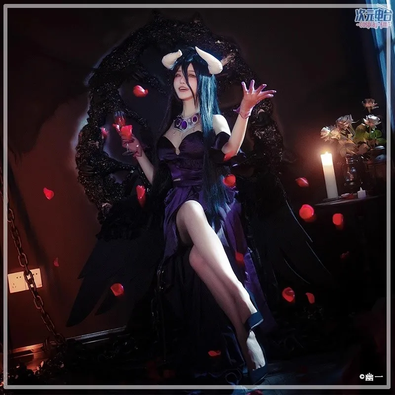 Overlord Season 4 Albedo Cospl – Anime Cosplay Albedo Bewertung und Preis