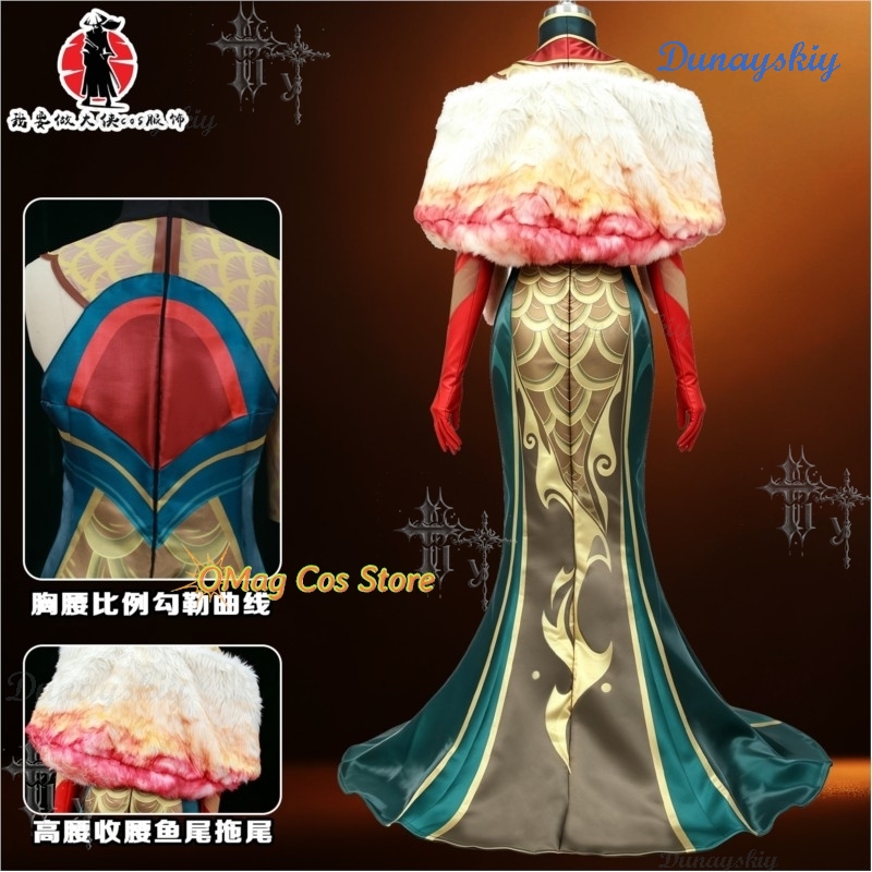 Lissandra Year The Horse Prest – Anime Cosplay Outfits Female Bewertung und Preis
