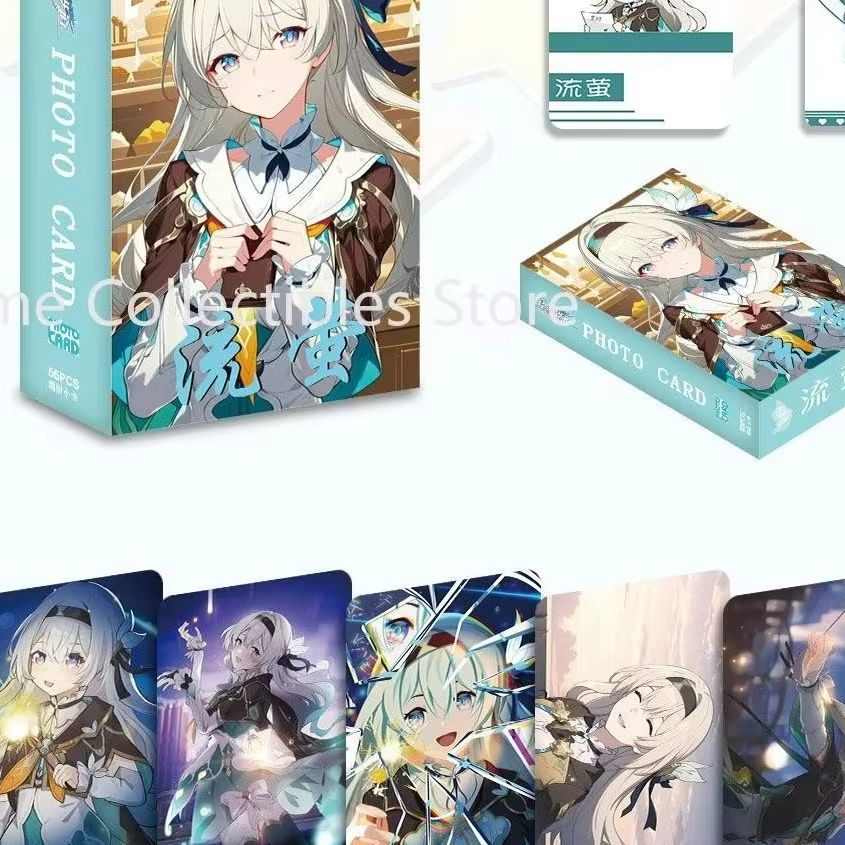 55 Stück/Set Honkai: Star Rail – Anime Cosplay Photo Bewertung und Preis