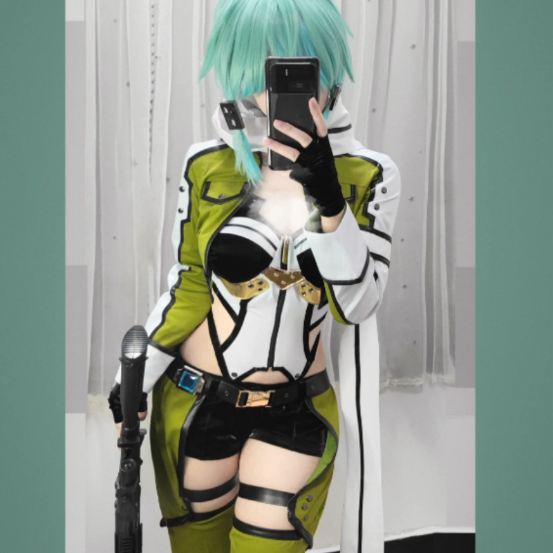 SAO Sword Art Online GGO Sinon – Cosplay Anime Online Bewertung und Preis