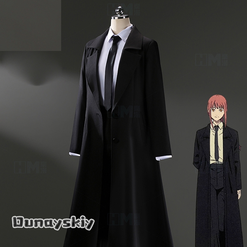 Anime Mann Makima Cosplay Kost – Anime Cosplay Chainsaw Man Bewertung und Preis