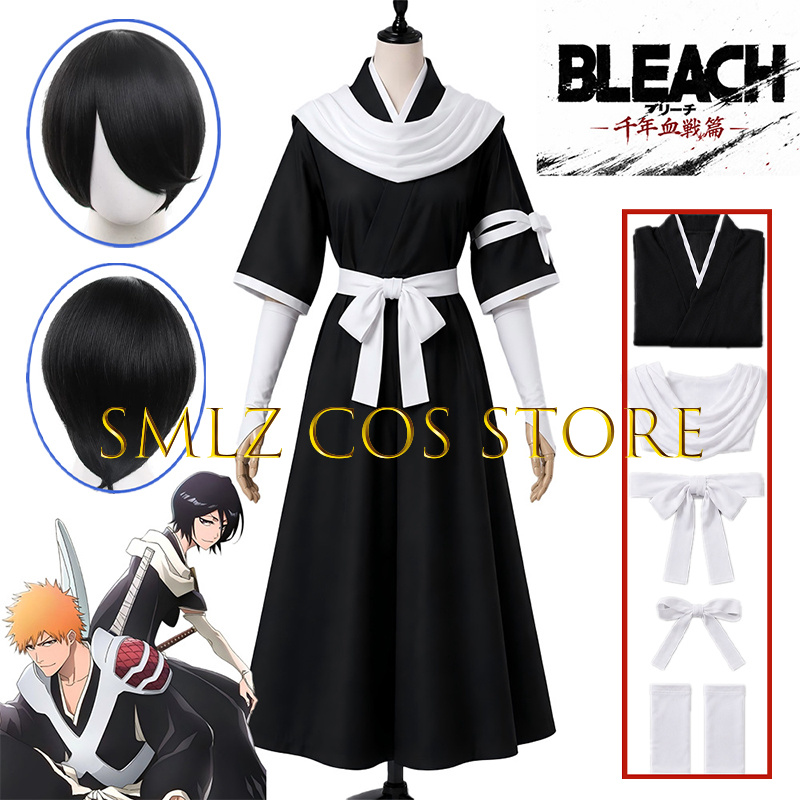 2026 TYBW Rukia Cosplay Kuchik – Cosplay Anime Black Bewertung und Preis