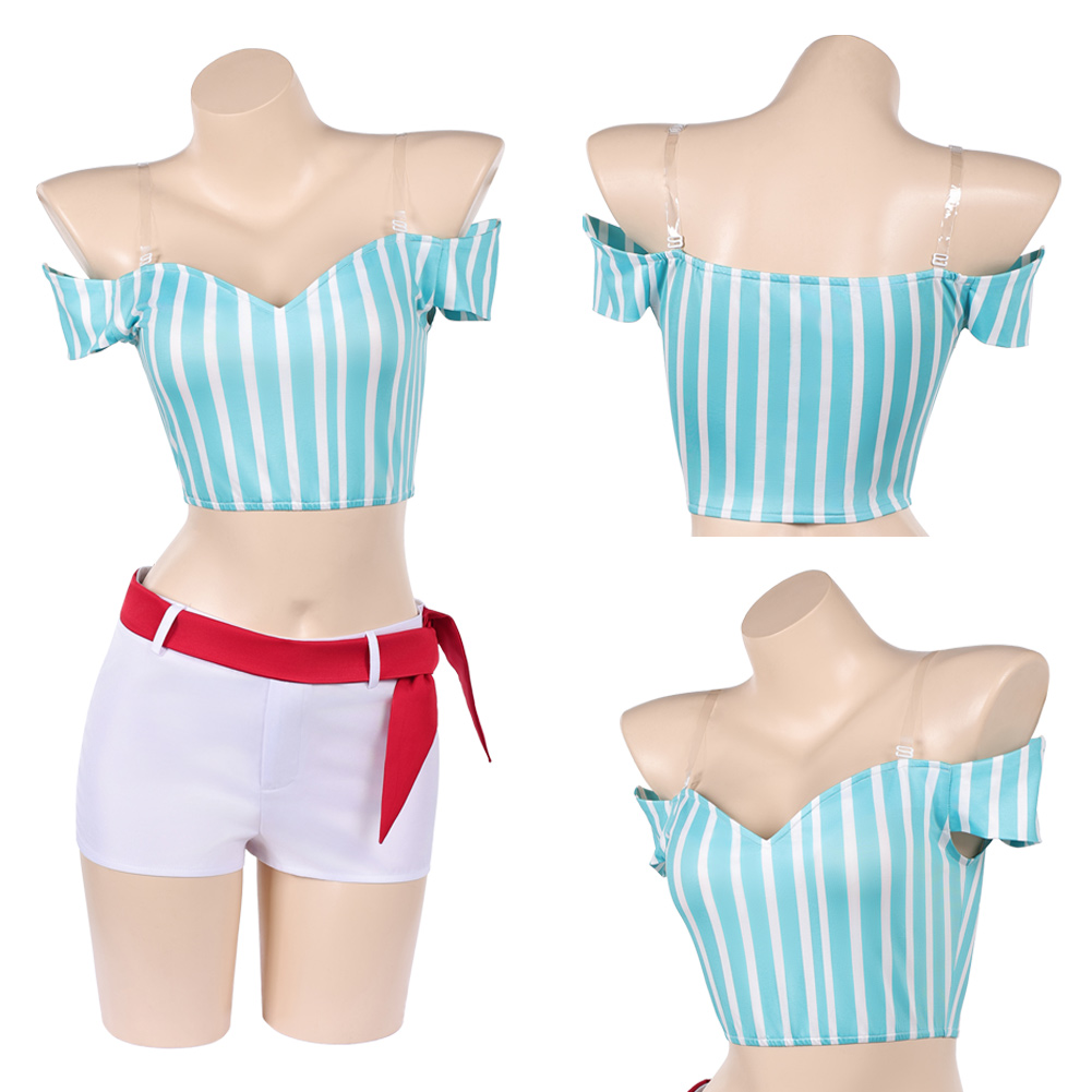Anime Piraten Cosplay Nami Top – Anime Cosplay Outfits Female Bewertung und Preis