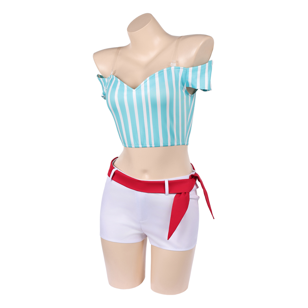 Anime Piraten Cosplay Nami Top – Anime Cosplay Outfits Female Bewertung und Preis