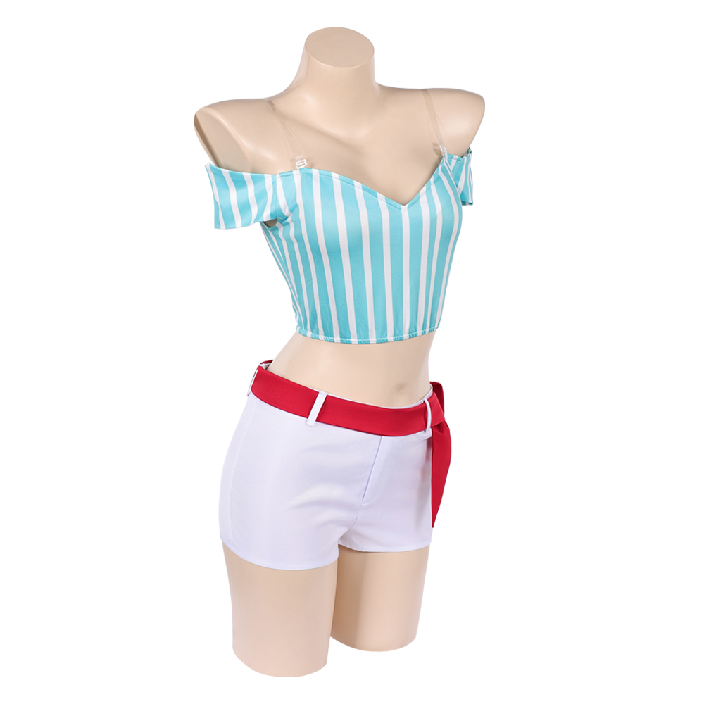 Anime Piraten Cosplay Nami Top – Anime Cosplay Outfits Female Bewertung und Preis